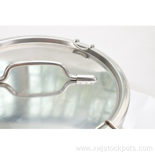 Stainless Steel Milk Bucket with Lid